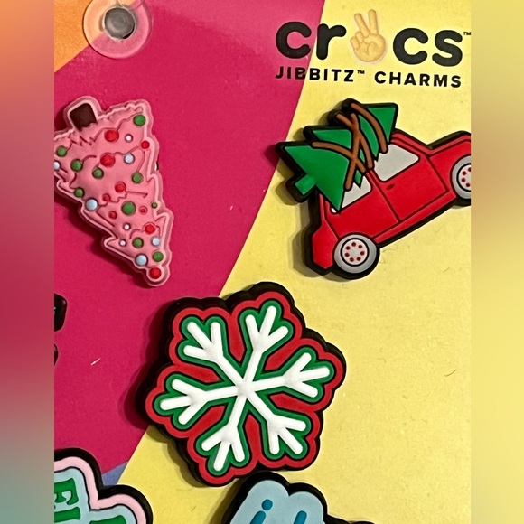 NWT Christmas Crocs Jibbitz Charms 10 Pieces - Picture 2 of 5